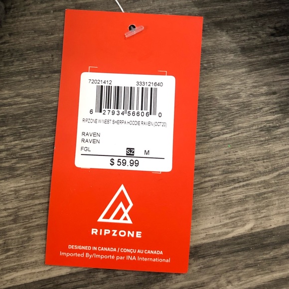 SOLD * NEW! RIPZONE Sherpa Pullover - Picture 8 of 9